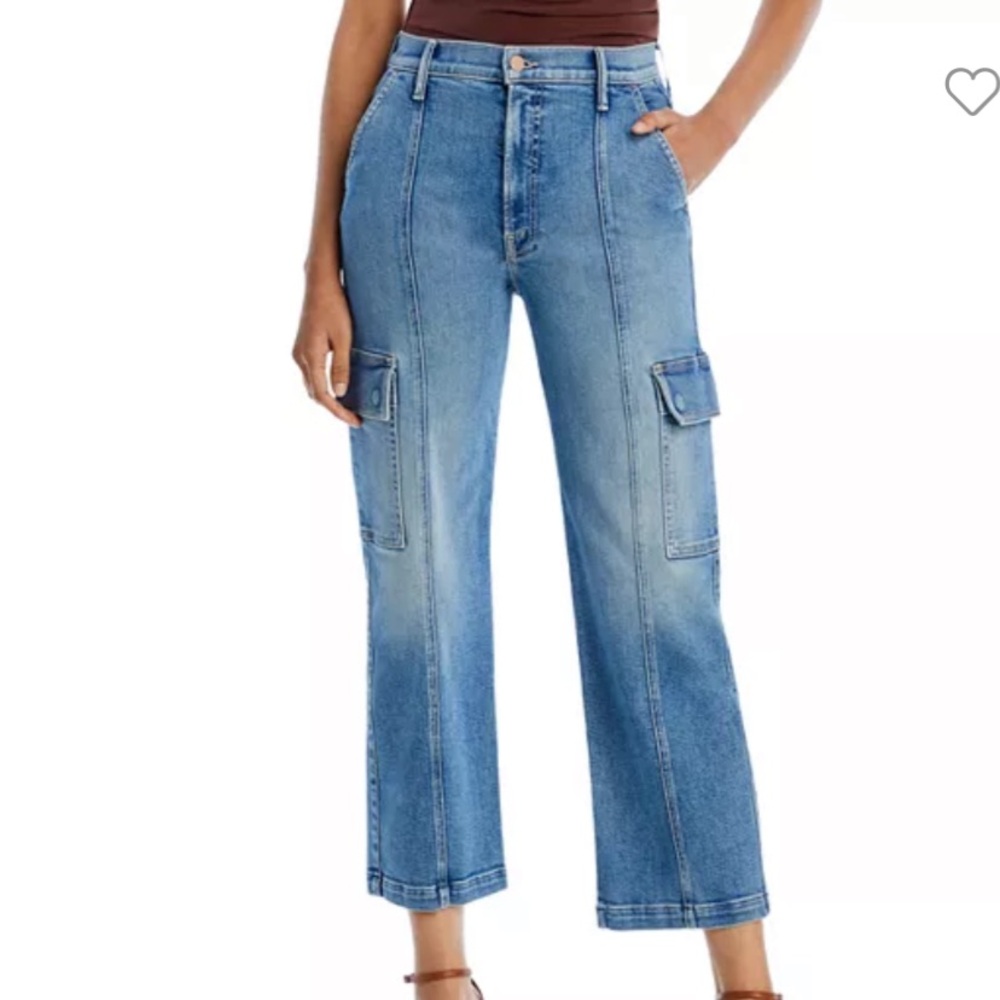 MOTHER DENIM - The Rambler Ankle Cargo in “Riding the Cliffside”